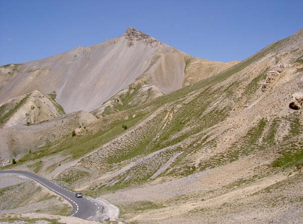 Kurz vor dem Izoard. Blick zurck.