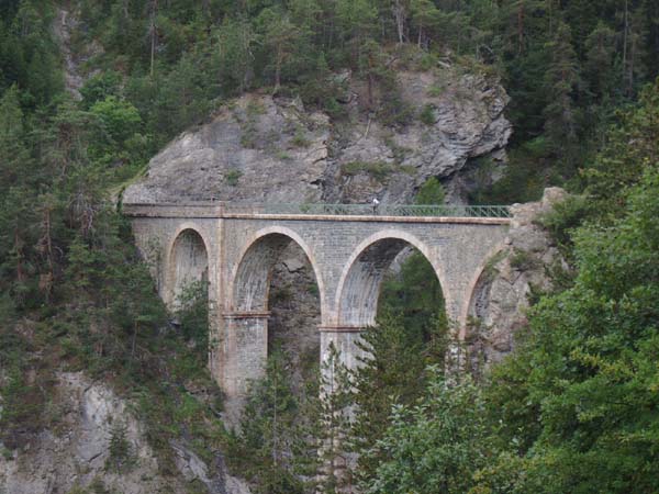 Unterer Teil des Col d'Allos