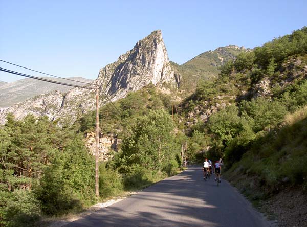 Auf dem Weg von St. Andre les Alpes zur Gorges du Verdon